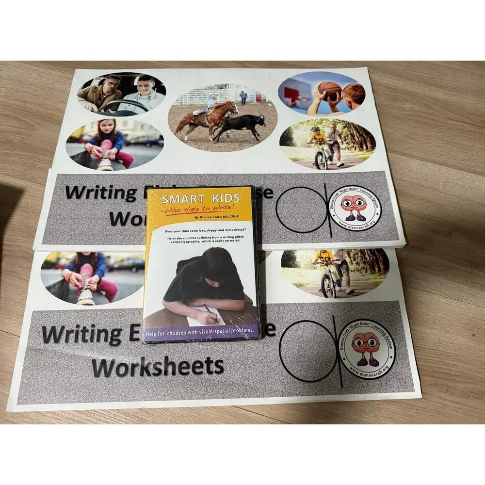 Dianne Craft Smart Kids Who Hate To Write DVD/Worksheets